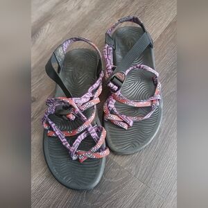 Chacos Women's Z Boulder X2 Purple Red Black Sandals Size 10